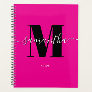 Signature rose chaud Monogramme 2025