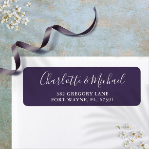 Signature Script Purple Mariage Adresse de retour