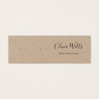 Signature Script Stud Earring Jewelry Display Card