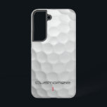 Signature Series 1 Personalized Golf Ball Gifts Samsung Galaxy Case<br><div class="desc">Searching for the ultimate golfer's gift? FORE! Discover the perfect personalized gift for the dedicated golfer in your life—or a well-deserved treat for yourself. Whether you are celebrating a milestone or heading to the clubhouse, this is the quintessential golf lover gift for any occasion. This unique product features a sleek,...</div>