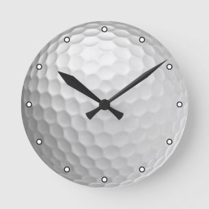 Signature Series Golf Ball Gifts Round Clock