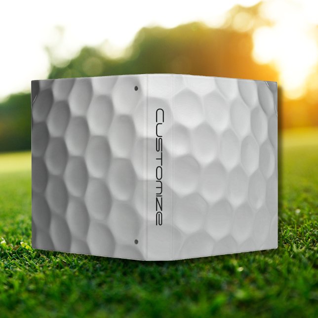 Signature Series Personalized Golf Ball Gifts Binder (Creator Uploaded)