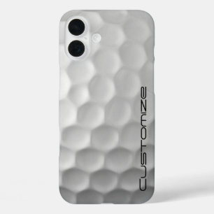 Signature Series Personalized Golf Ball Gifts iPhone 16 Plus Case