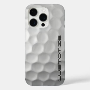 Signature Series Personalized Golf Ball Gifts iPhone 16 Pro Case