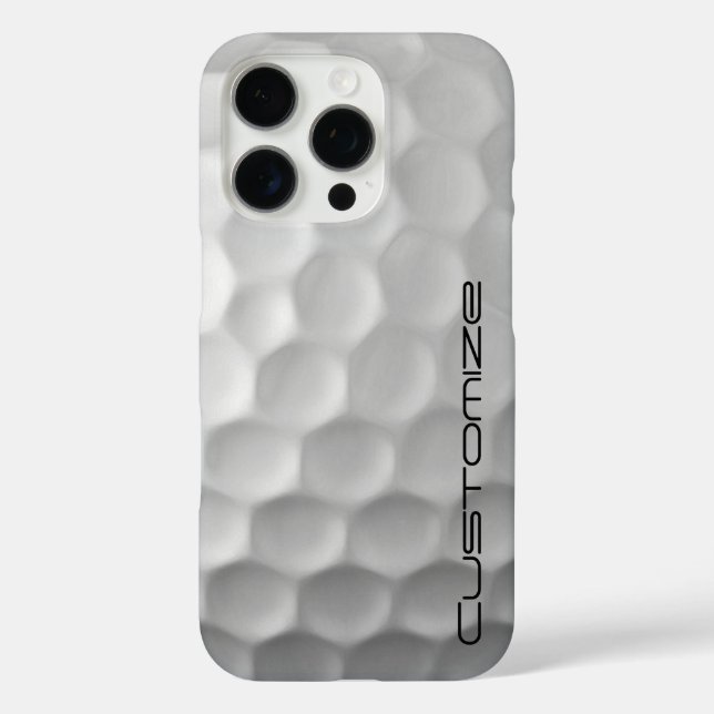 Signature Series Personalized Golf Ball Gifts Case-Mate iPhone Case (Back)