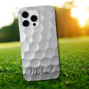 Signature Series Personalized Golf Ball Gifts iPhone 16 Pro Max Case