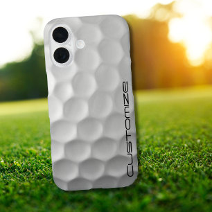 Signature Series Personalized Golf Ball Gifts iPhone 16 Case
