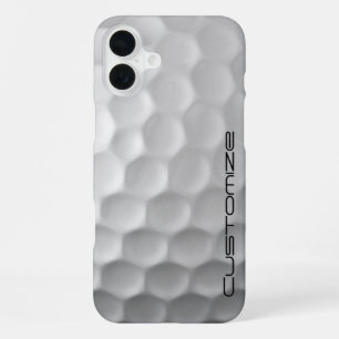 Signature Series Personalized Golf Ball Gifts iPhone 16 Plus Case