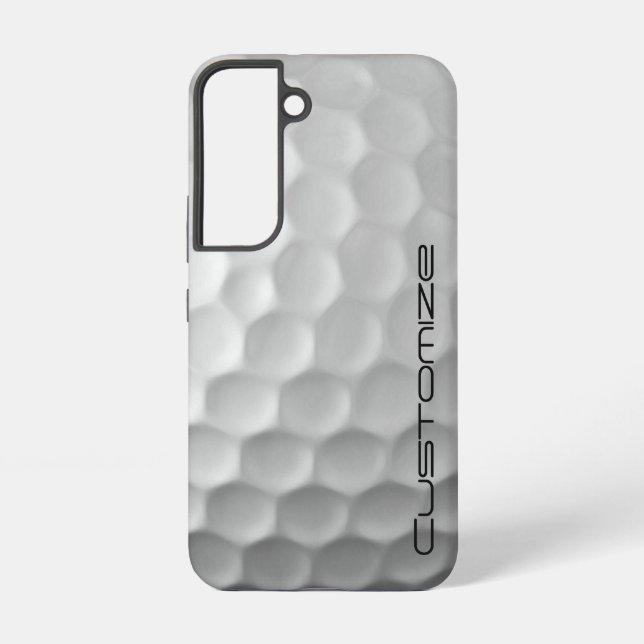Signature Series Personalized Golf Ball Gifts Samsung Galaxy S22 Case (Back)