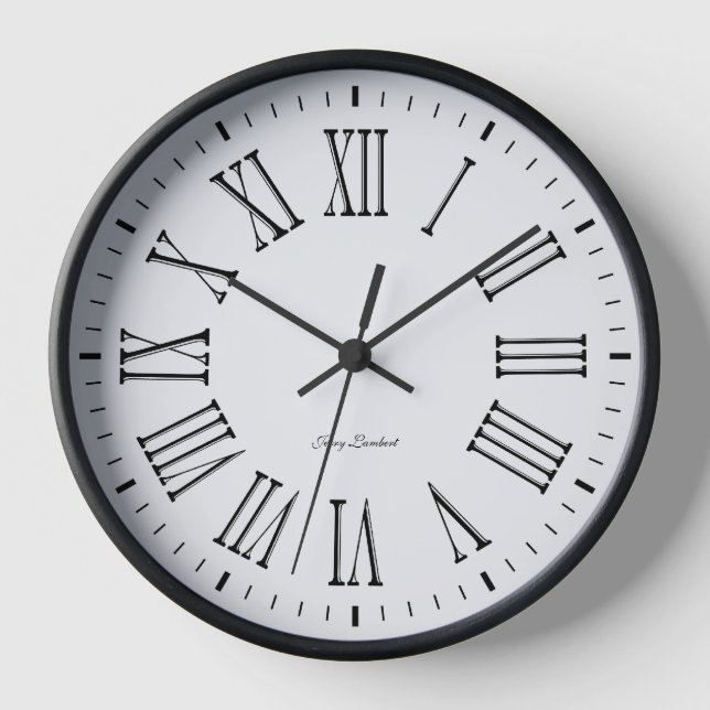 Signature Wall Clock (Front)