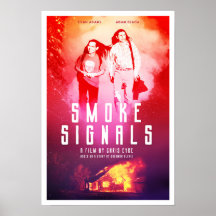 Signaux de fumée affiche de film alternatif