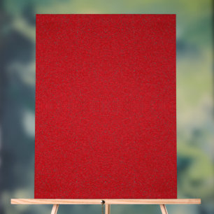 Signe acrylique à bruit rouge tomate - personnalis