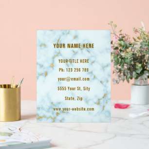 Signe Acrylique Professionnelle Personnalisée Marb