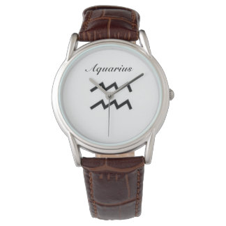 Signe Aquarius du Zodiaque. Montres pour hommes