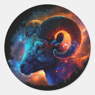 Signe Aries Zodiac Star - Aucun texte - Sticker ro