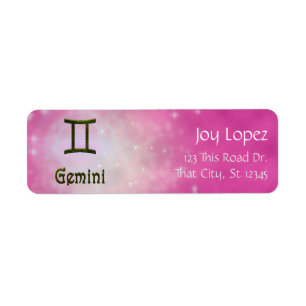 Signe astrologique Gemini Zodiac couleur