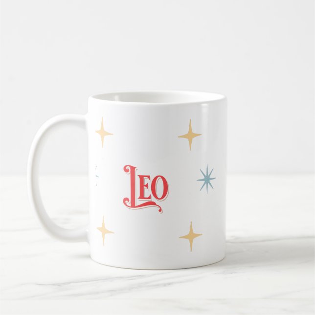 SIGNE Astrologique Léo Mug café (Gauche)