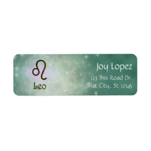 Signe astrologique Leo Zodiac couleur