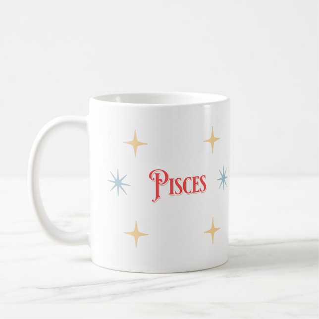 SIGNE Astrologique Pisces Coffee Mug (Gauche)