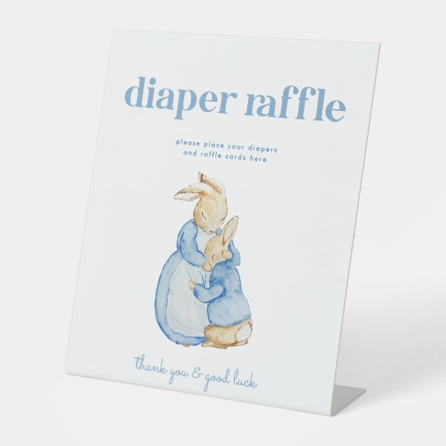 SIGNE Baby shower Peter Rabbit Déchets (Recto)