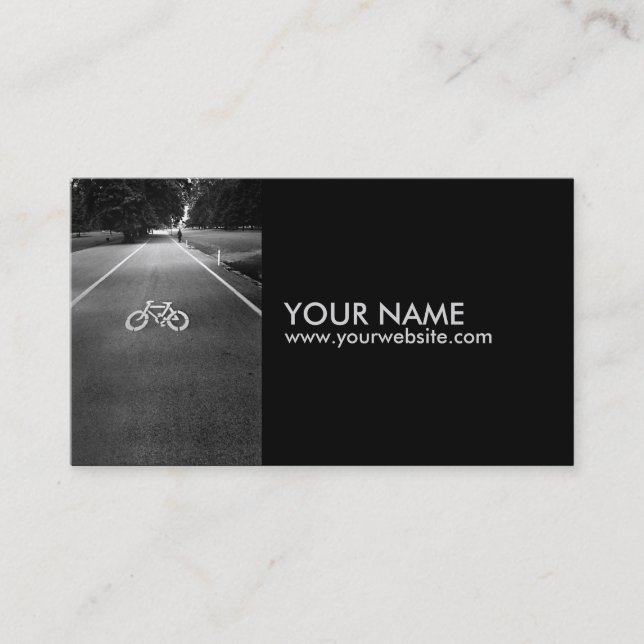 SIGNE Bicyclette Cartes de visite 1 (Devant)