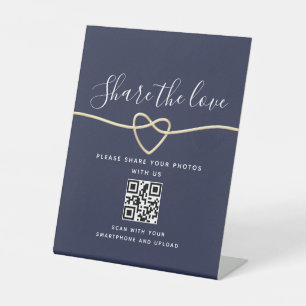 SIGNE Bleu Mariage QR Code de la Marine