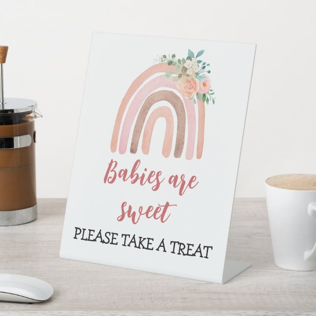 Signe Boho Rainbow Girl Baby shower Faveurs (In SItu)