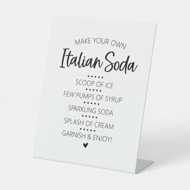 SIGNE CENTRAL DU Bar SOda Italien (Recto)