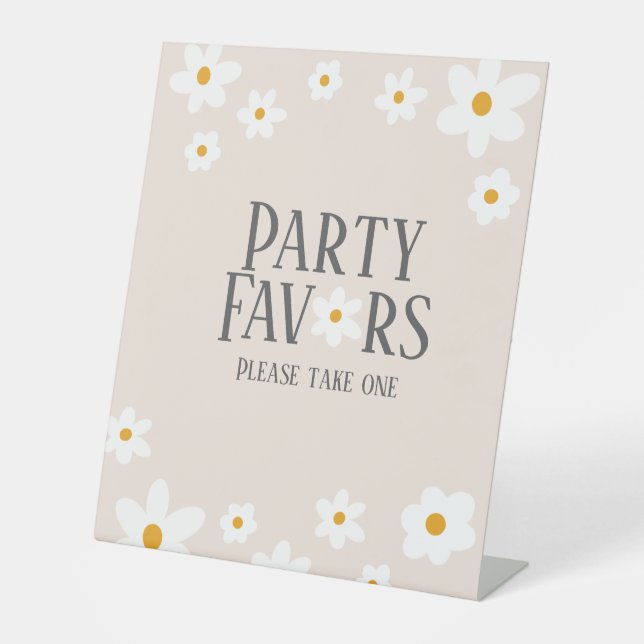 SIGNE DE FÊTE DE 1ER ANNIVERSAIRE DANSER Faveurs (Recto)