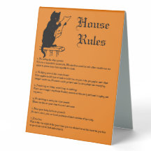 SIGNE DE LA PARTIE Halloween