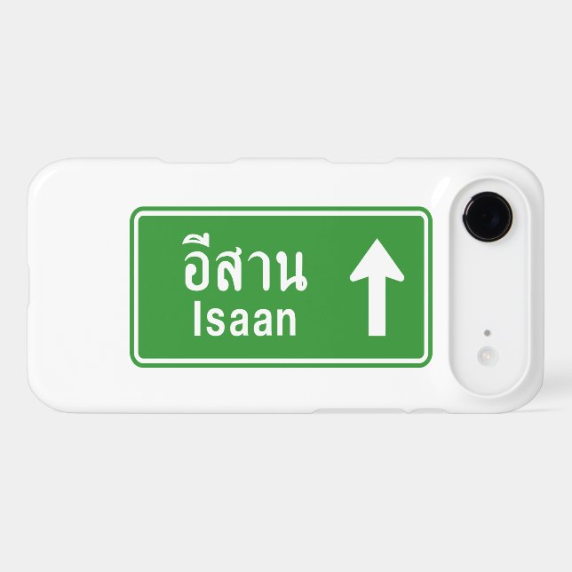 SIGNE DE LA ROUTE THAÏE D'Iaan ⚠ (Verso (Horizontal))