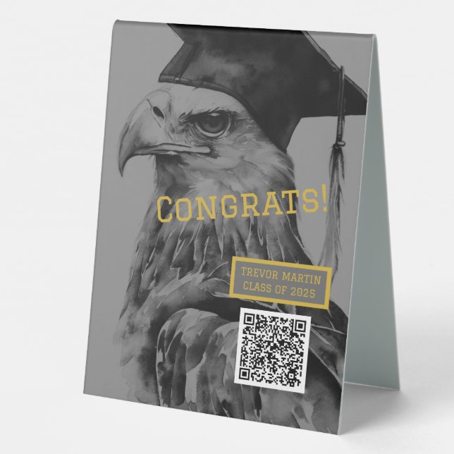 Signe de la tablette du Parti de graduation avec l (Verso)