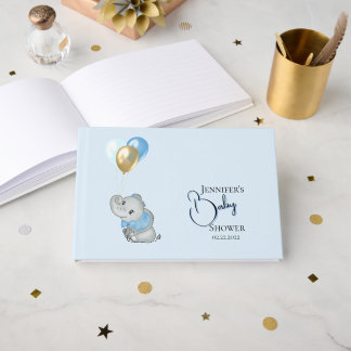 Signe de l'Éléphant Bleu pour signer le livre d'or