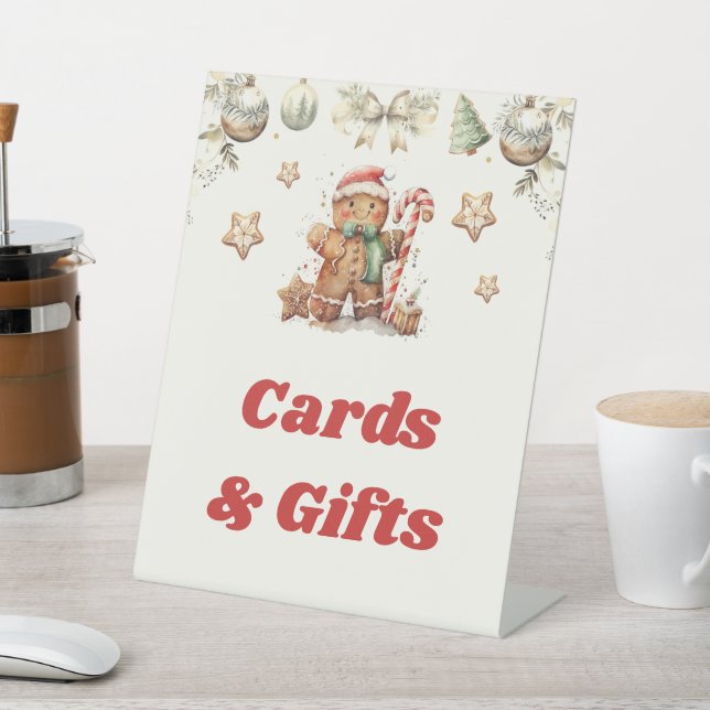 Signe de Noël d'hiver Cartes et cadeaux Baby showe (In SItu)