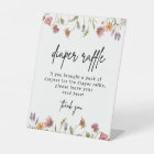 Signe de rabat du Baby shower Fleur sauvage de res