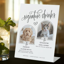 2 Photo Mariage de Animaux de compagnie Signature
