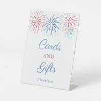 4 Juillet Feu d'artifice Cartes Wedding showers Et