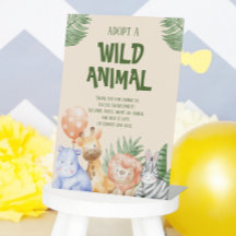 Adopter un safari pour enfants d'animaux Anniversa
