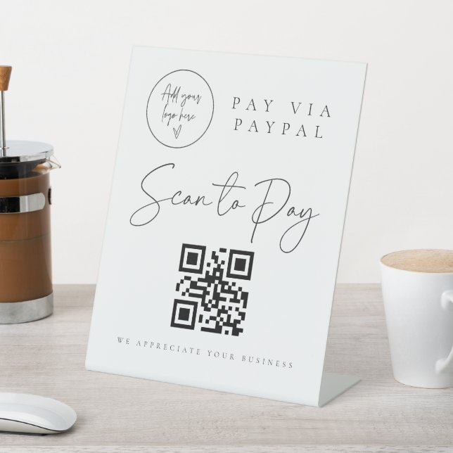 Signe De Table Analyser le code QR Signer barre de Mariage Valet  (In SItu)