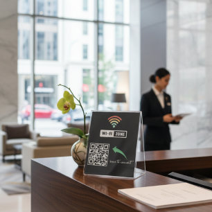 Signe De Table Analyser pour connecter le réseau Internet Wi-Fi d