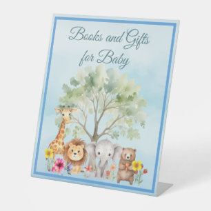 Signe De Table Animaux sauvages de la jungle et du zoo - Livres p