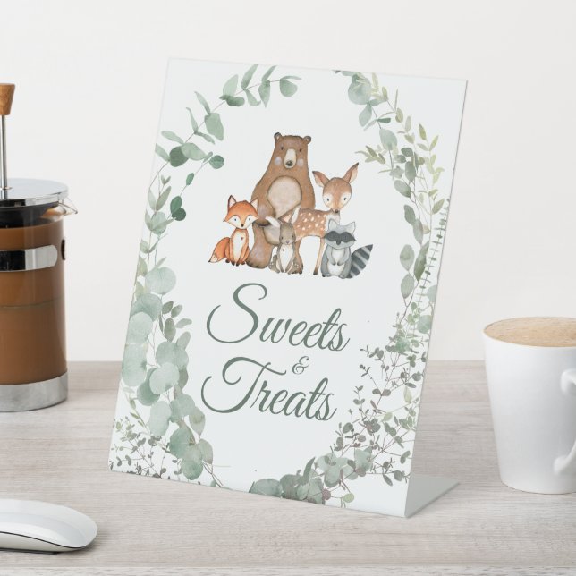 Signe De Table Animaux Végétation Baby shower Douceurs & Traiteme (In SItu)