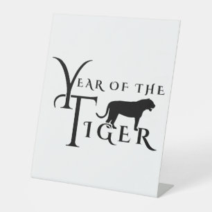 Signe De Table Année du tigre