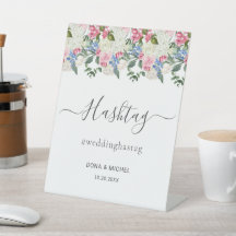 Aquarelle d'été Mariage floral sauvage