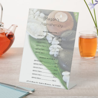 Signe De Table Aromatherapy Spa Skin Care Salon Price List
