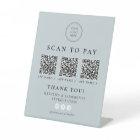 ARYA Sage Green Scan to Pay Business QR Codes