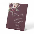 Automne Romance Floral Mariage Open Bar
