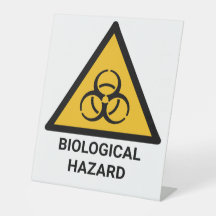 Avertissement de danger biologique, symbole de dan