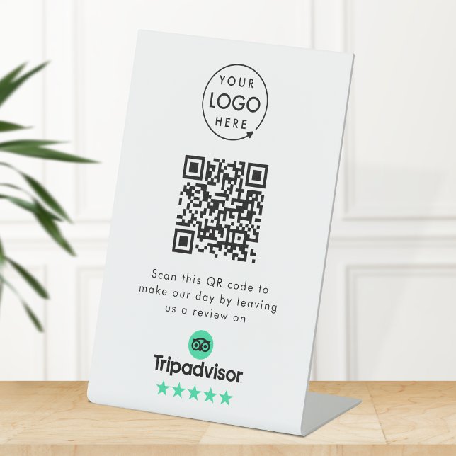 Signe De Table Avis Tripadvisor | Business Review Link QR Code (Créateur téléchargé)