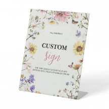 Baby in Bloom 8x10 Table personnalisée Top